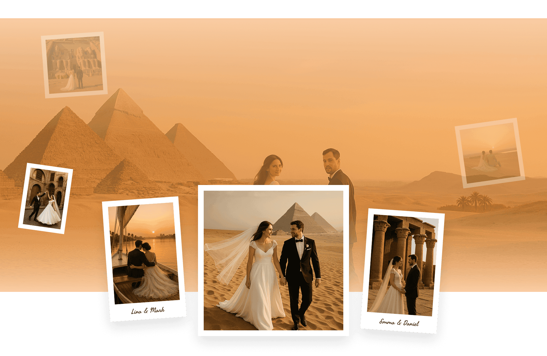 Wedding banner background